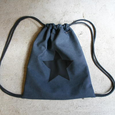 Rucksack blau stern